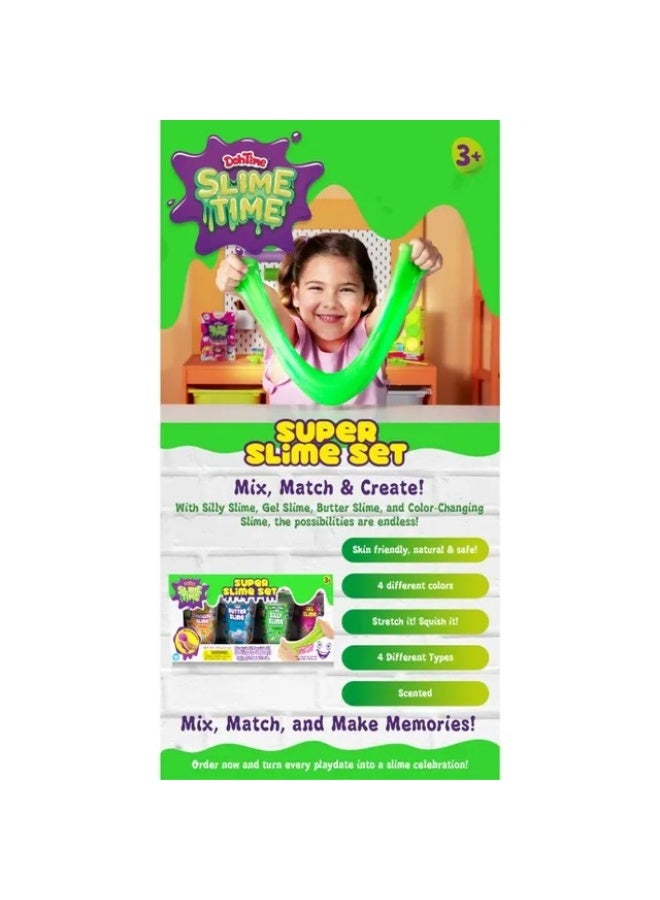 Slimetime Super Slime Set V2 – 4 Cans - Image 3